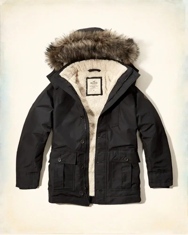 Hollister coastal trail parka deals